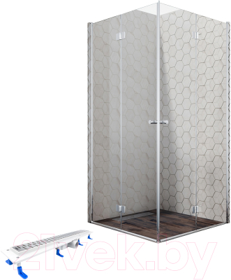 

Душевой уголок Ambassador, Set 90x90 / 12011109-ST2