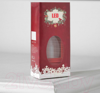 Изображение товара Световая фигурка Luazon Фонарь с 3 свечами 4843962 (белый)