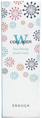Крем для рук Enough W Collagen Pure Shining Hand Cream  (100мл)