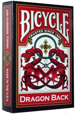 

Игральные карты Bicycle, Dragon Red / 1023554