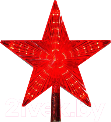 

Верхушка для елки Luazon, Красный, Звезда красная елочная 1354076