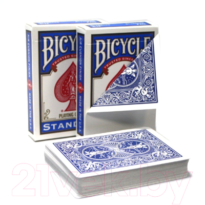 Игральные карты Bicycle Blank Face Blue Back / 1019709