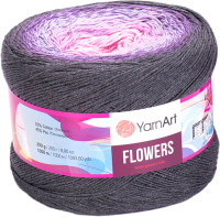 

Пряжа для вязания Yarnart, Flowers 55% хлопок 45% полиакрил / 276