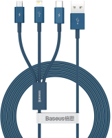 

Кабель Baseus, Superior USB To M+L+C / CAMLTYS-03