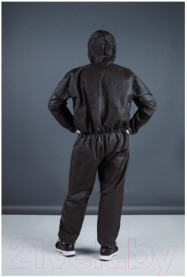 Изображение товара Комплект комбинезонов одноразовых Sled 60г/м2 (5шт, р-р 60-62, черный)