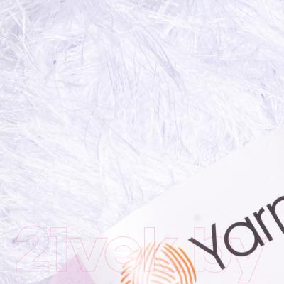 Пряжа для вязания Yarnart Samba 100% полиэстер / 501 (150м, белый)