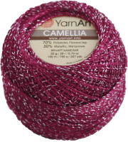 Пряжа для вязания Yarnart Camelia 426 (190м, бордовый) - 