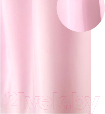 Шторка-занавеска для ванны АкваЛиния Peva PE7210A (розовый)