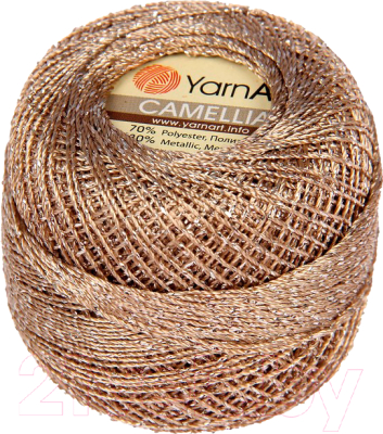 Пряжа для вязания Yarnart Camelia 418 (190м, бежевый)