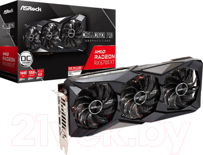 Изображение товара Видеокарта AsRock RX6700XT CLP 12GO