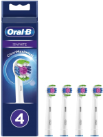 Набор насадок для зубной щетки Oral-B EB18рRB 3D White CleanMaxim  (4шт) - 