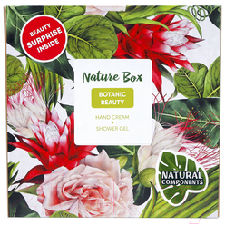 Набор косметики для тела Modum Nature Box Botanic Beauty Крем для рук+Гель для душа  (75г+285г)