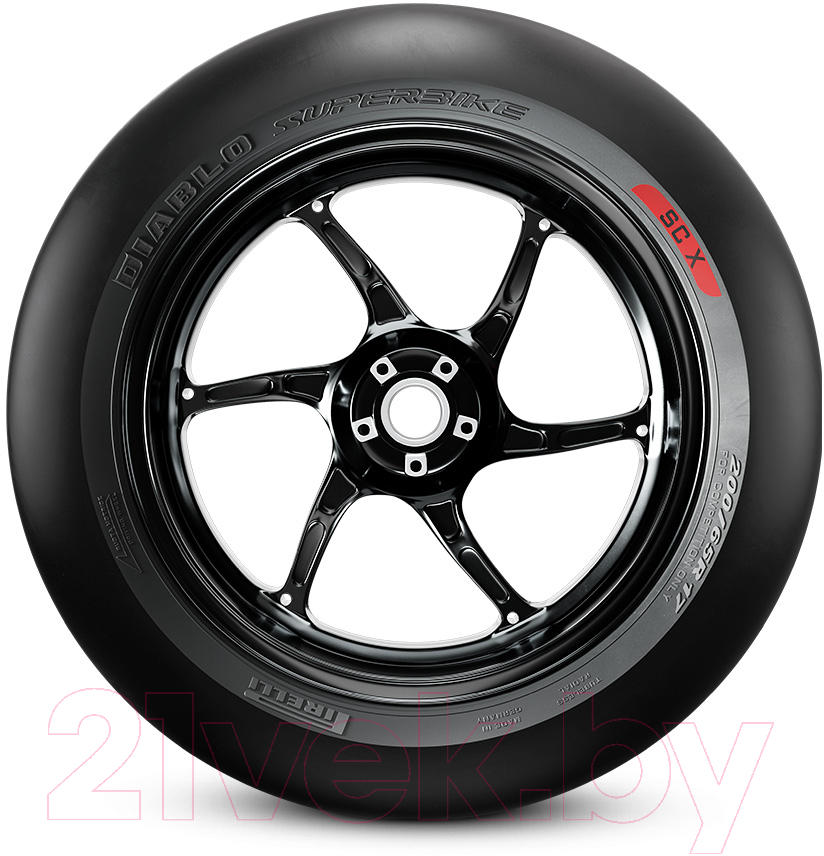 Мотошина задняя Pirelli Diablo Superbike 200/60R17 TL NHS SC0 — фото 3