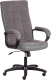 Кресло офисное Tetchair Trendy флок/ткань (серый) - 