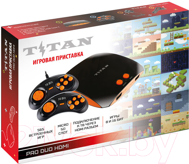 Игровая приставка Sega Titan PRO DUO HDMI 565 игр