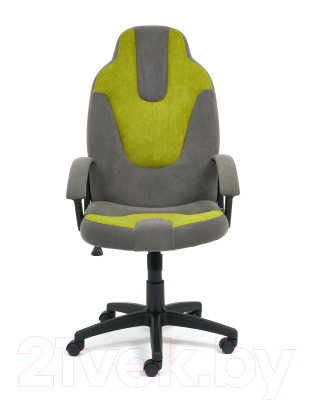 Кресло офисное Tetchair Neo 3 флок (серый/оливковый)