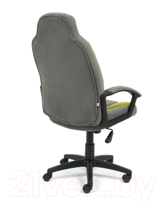 Кресло офисное Tetchair Neo 3 флок (серый/оливковый)