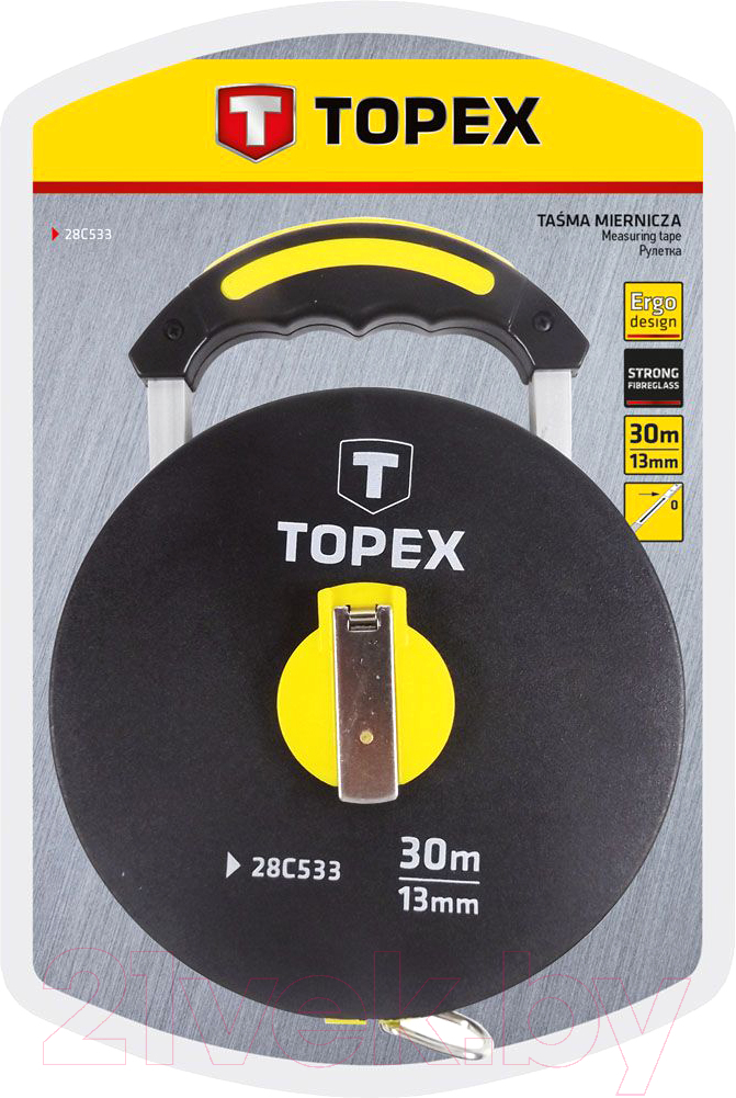 Рулетка Topex 28C533