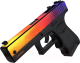Пистолет игрушечный VozWooden Active Glock-18 Градиент / 2002-0206 - 