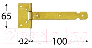 Изображение товара Петля дверная Domax ZBL 100 / 813001