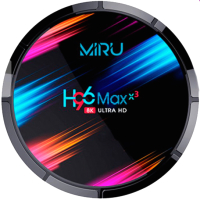 Смарт-приставка Miru H96 Max X3 4ГБ/32ГБ - 