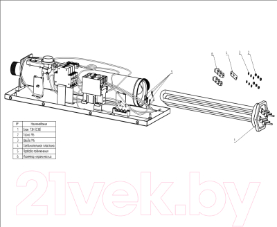 Электрический котел ElectroVel 12МК