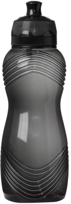Бутылка для воды Sistema 600 (600мл, черный)