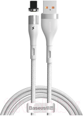 

Кабель Baseus, Zinc Magnetic Safe USB To Lightning / CALXC-K02