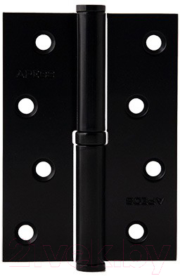 Петля дверная Apecs 100x70-B-Steel-BLM-L (черный)