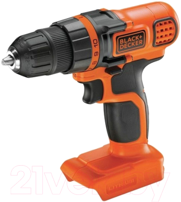 

Аккумуляторная дрель-шуруповерт Black & Decker, BDCDD18N-XJ