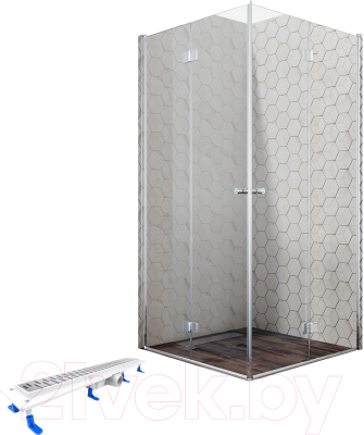

Душевой уголок Ambassador, Set 100x100 / 12011110-ST8