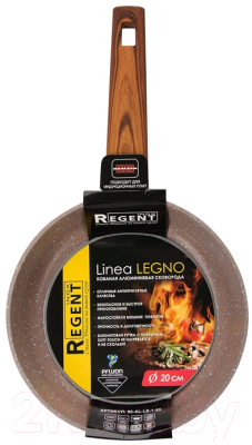 Сковорода Regent Inox Legno 93-AL-LE-1-20