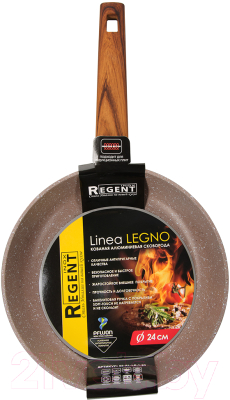 Сковорода Regent Inox Legno 93-AL-LE-1-24