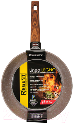 Сковорода Regent Inox Legno 93-AL-LE-1-26