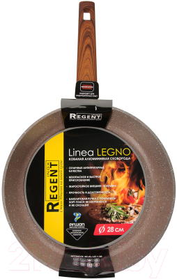 Сковорода Regent Inox Legno 93-AL-LE-1-28
