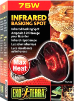 Тепловая лампа для террариума Exo Terra Infrared Basking Spot 75Вт PT2142 / H221429 - 