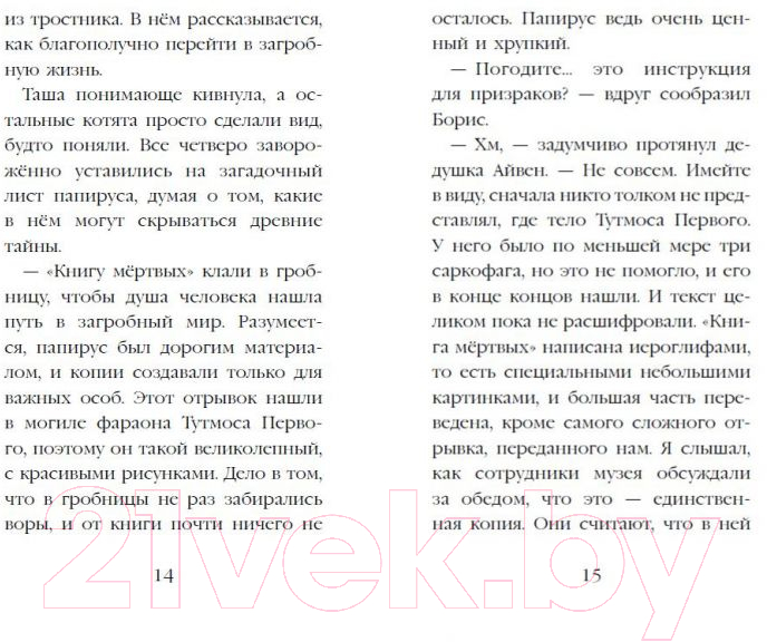 Художественная книга Эксмо Проклятие кошачьего папируса. Выпуск 2 (Вебб Х.) — фото 6