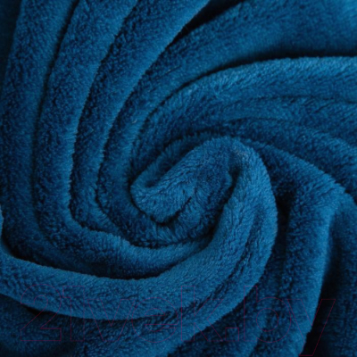 Плед Этель 6981163 (150x200, темно-синий)
