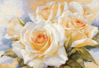 Набор для вышивания Алиса Белые розы / 2-32 - 