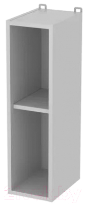 Шкаф навесной для кухни Интерлиния Компо ВП20-720 (серый)