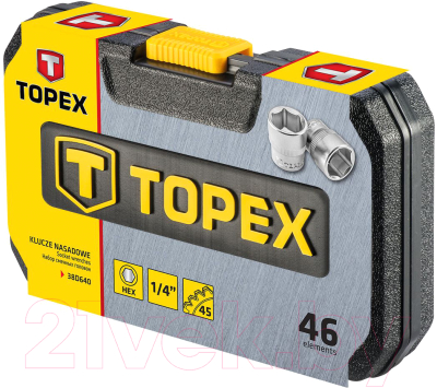 Универсальный набор инструментов Topex 38D640