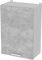 Шкаф навесной для кухни Интерлиния Компо ВШ50-720-1дв (бетон) - 