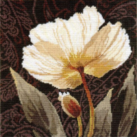Набор для вышивания Алиса Белые цветы: Залитый светом / 2-17 - 