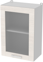 Шкаф навесной для кухни Интерлиния Компо ВШ50ст-720-1дв (вудлайн кремовый) - 
