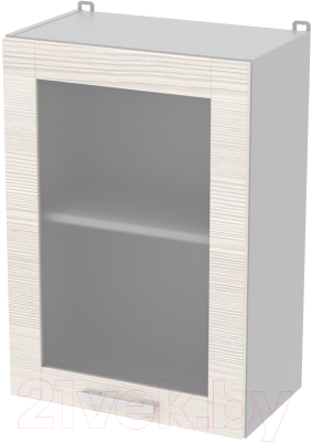 Шкаф навесной для кухни Интерлиния Компо ВШ50ст-720-1дв (вудлайн кремовый)