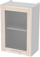 Шкаф навесной для кухни Интерлиния Компо ВШ50ст-720-1дв (шимо светлый) - 