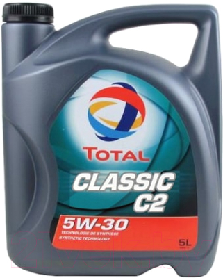 Моторное масло Total Classic C2 5W30 / 194450 (5л)