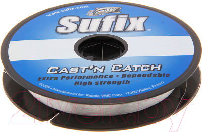 Леска монофильная Sufix Cast'n Catch x10 0.35мм / DS1CA035024A9C (100м, прозрачный)