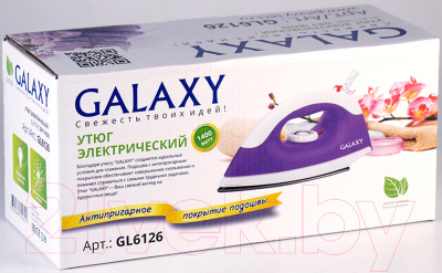 Утюг Galaxy GL 6126 (фиолетовый)