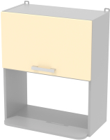 Шкаф навесной для кухни Интерлиния Компо ВШ60-720-1дг МП (ваниль) - 